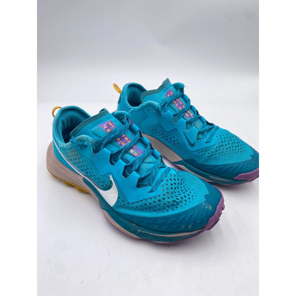 Nike Air Zoom Terra Kiger 7 Trail Running Shoes Mens 6.5 Blue CW6062-400 Sneaker